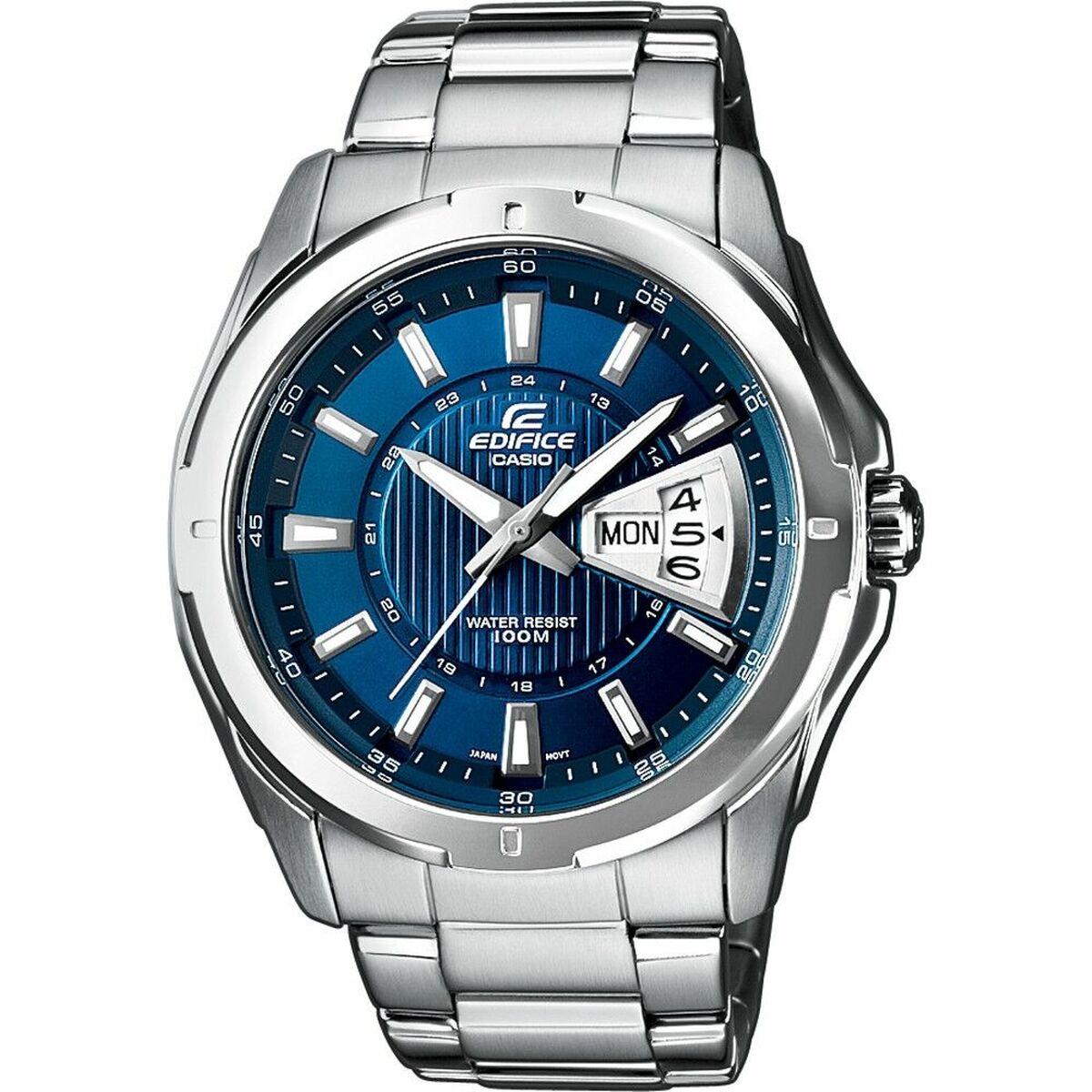 Horloge Heren Casio EF - 129D - 2AVEF Roestvrij staal Zilverkleurig - Klokken, Heren - Casio
