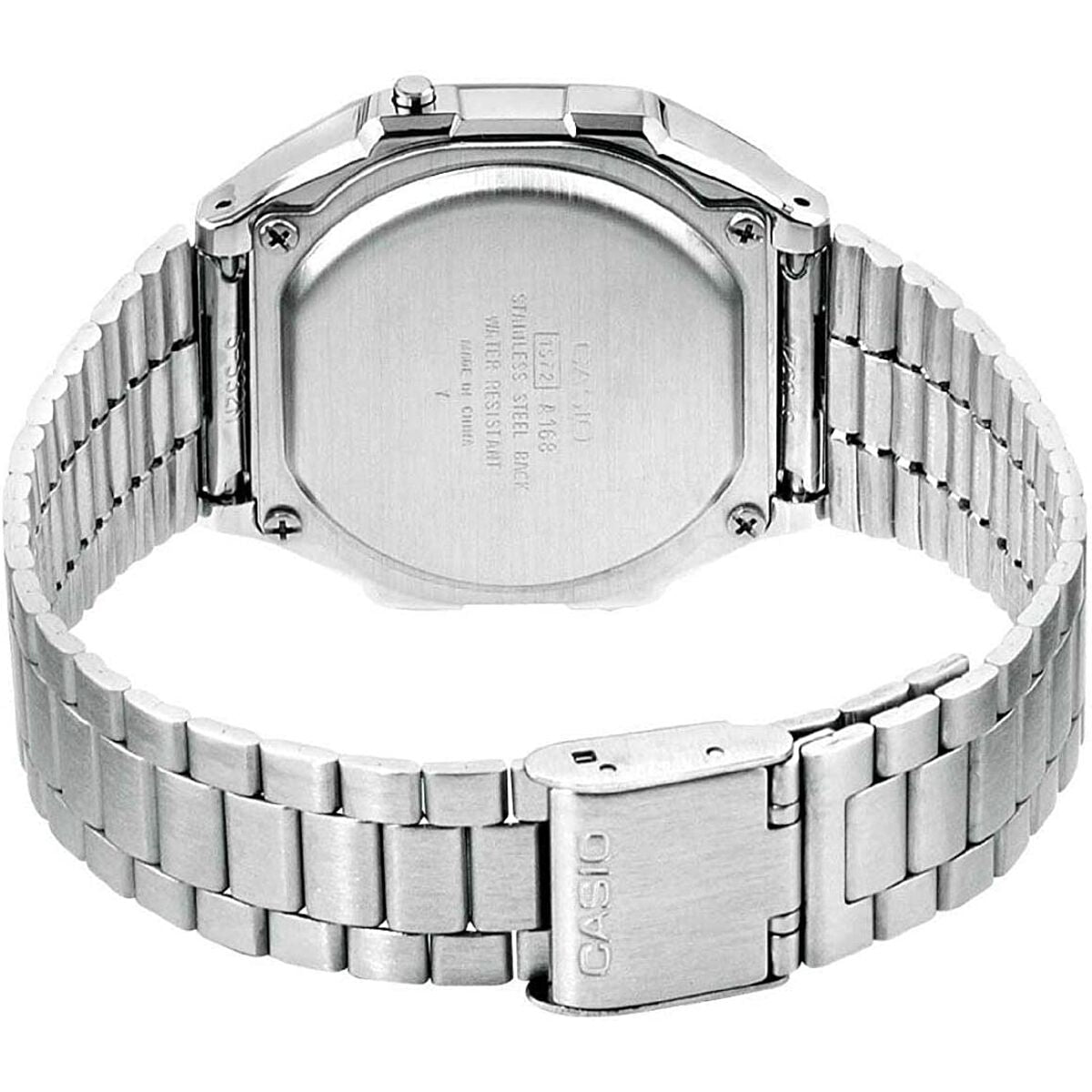 Horloge Dames / Unisex Casio A168WA - 1YES Zwart Ø36mm - Klokken, Unisex voor volwassenen - Casio