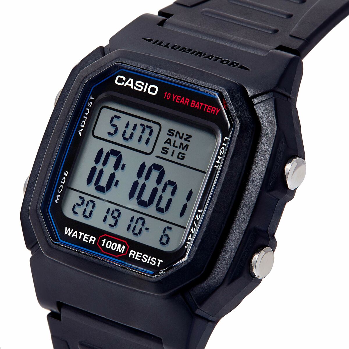 Horloge Heren Casio W-800H-1AVES