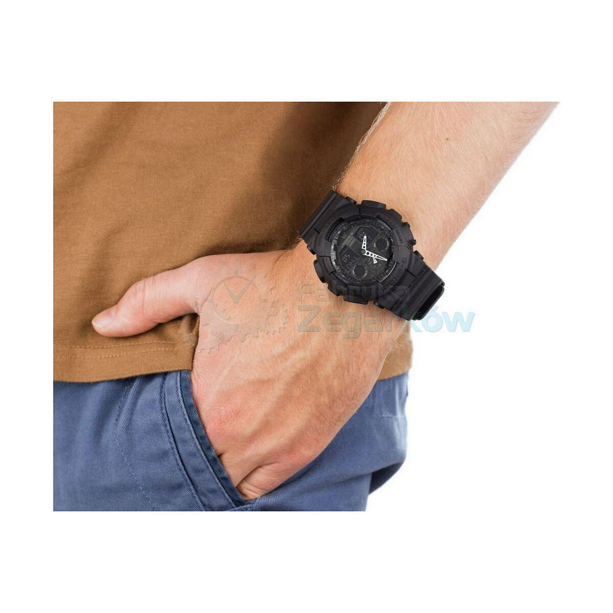 Horloge Heren Casio G-Shock GS BASIC Zwart (Ø 51 mm)