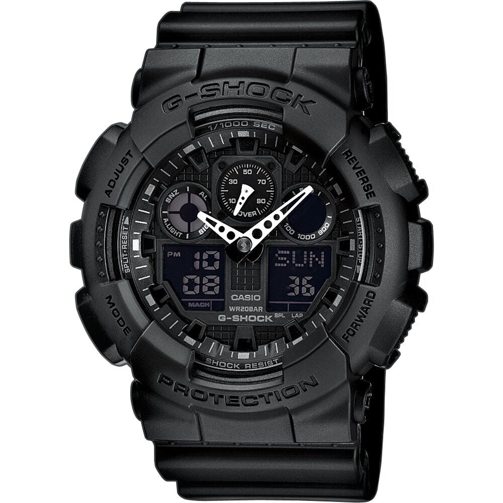 Horloge Heren Casio G - Shock GA - 100 - 1A1ER Zwart - Klokken, Heren - Casio G - Shock