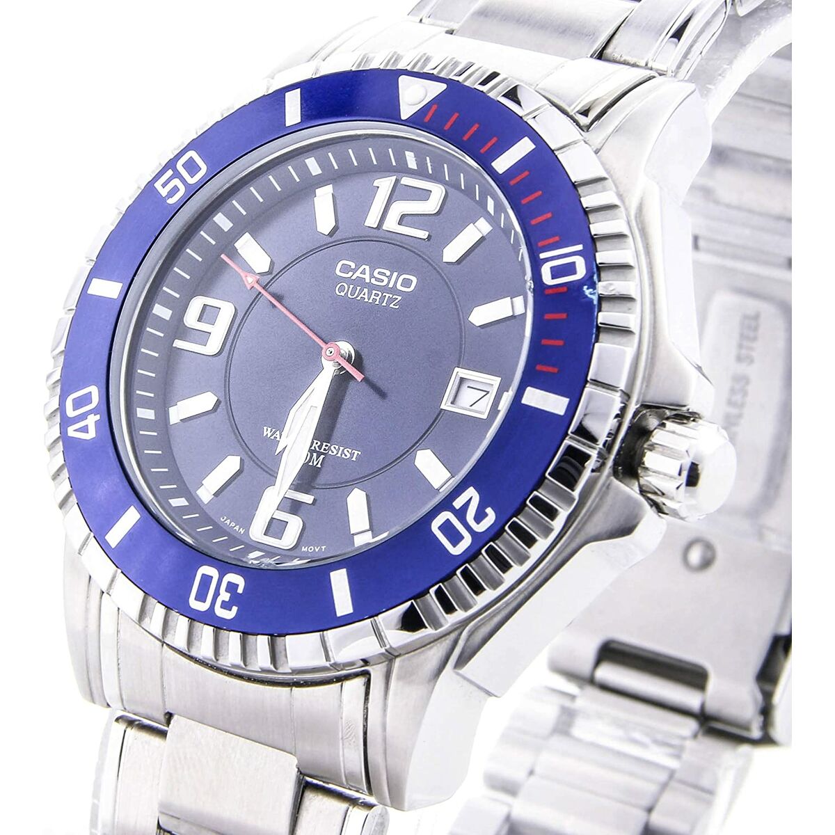 Horloge Heren Casio LTP - 1280SG - 9AEF Goud Zilverkleurig - Klokken, Heren - Casio