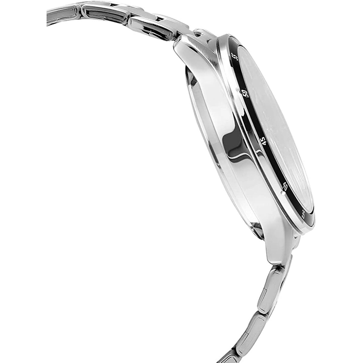Horloge Heren Casio MULTIFUNCTION CALENDAR - BLACK Zwart Zilverkleurig (Ø 43,5 mm) (Ø 35 mm) - Klokken, Heren - Casio