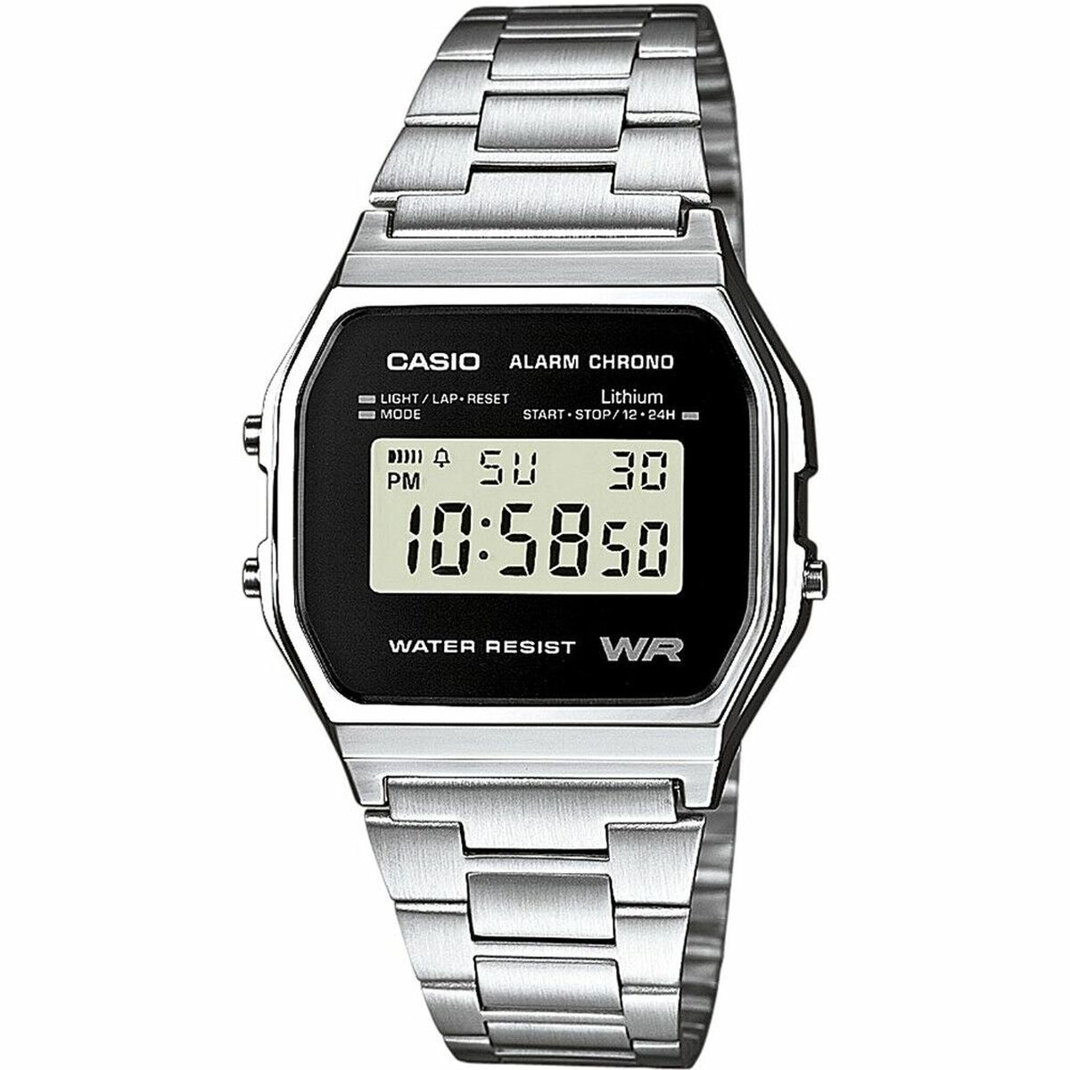 Horloge Dames Casio ICONIC - BLACK (Ø 33 mm) - Klokken, Vrouwen - Casio