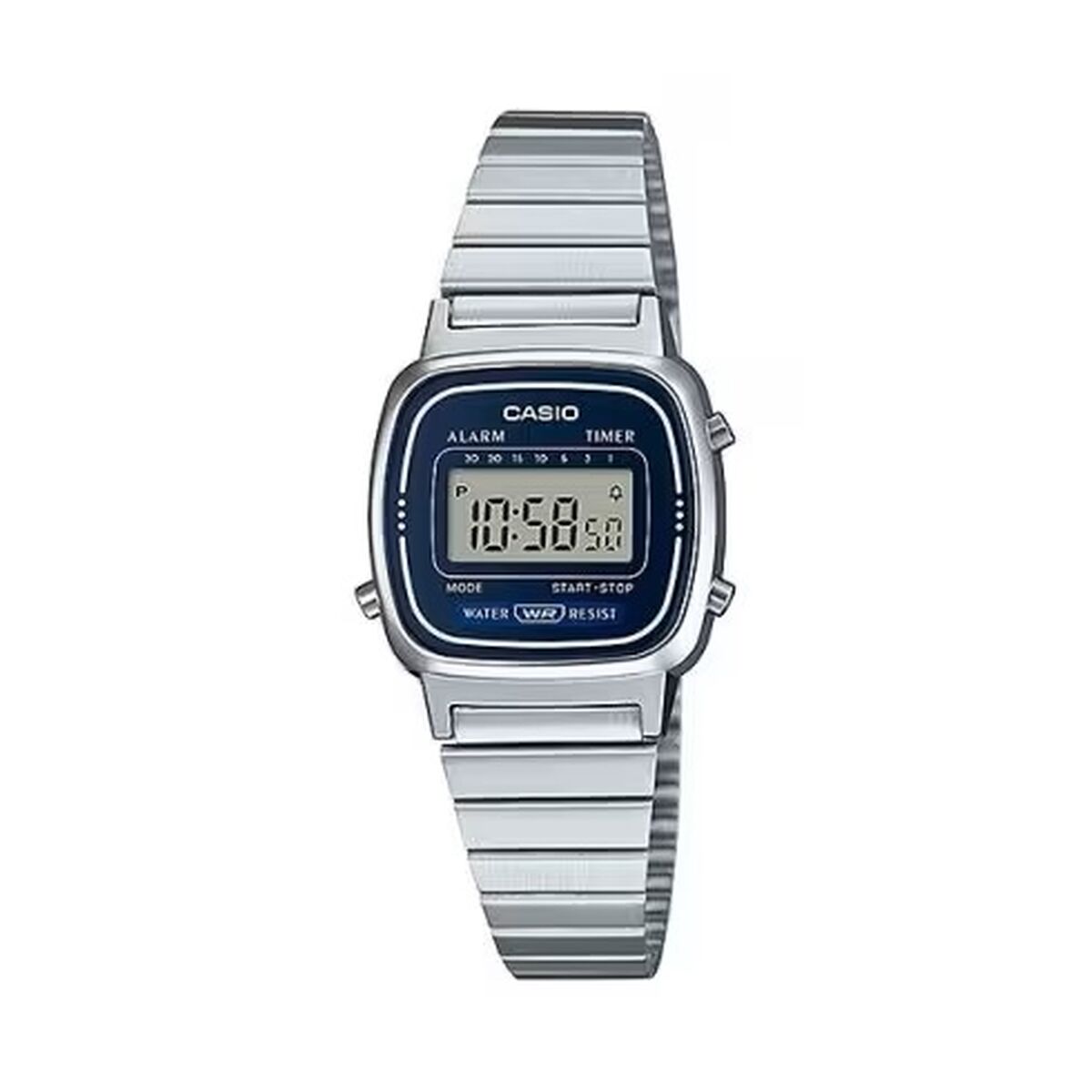 Horloge Dames Casio LADY STEEL Blue (Ø 25 mm) - Klokken, Vrouwen - Casio
