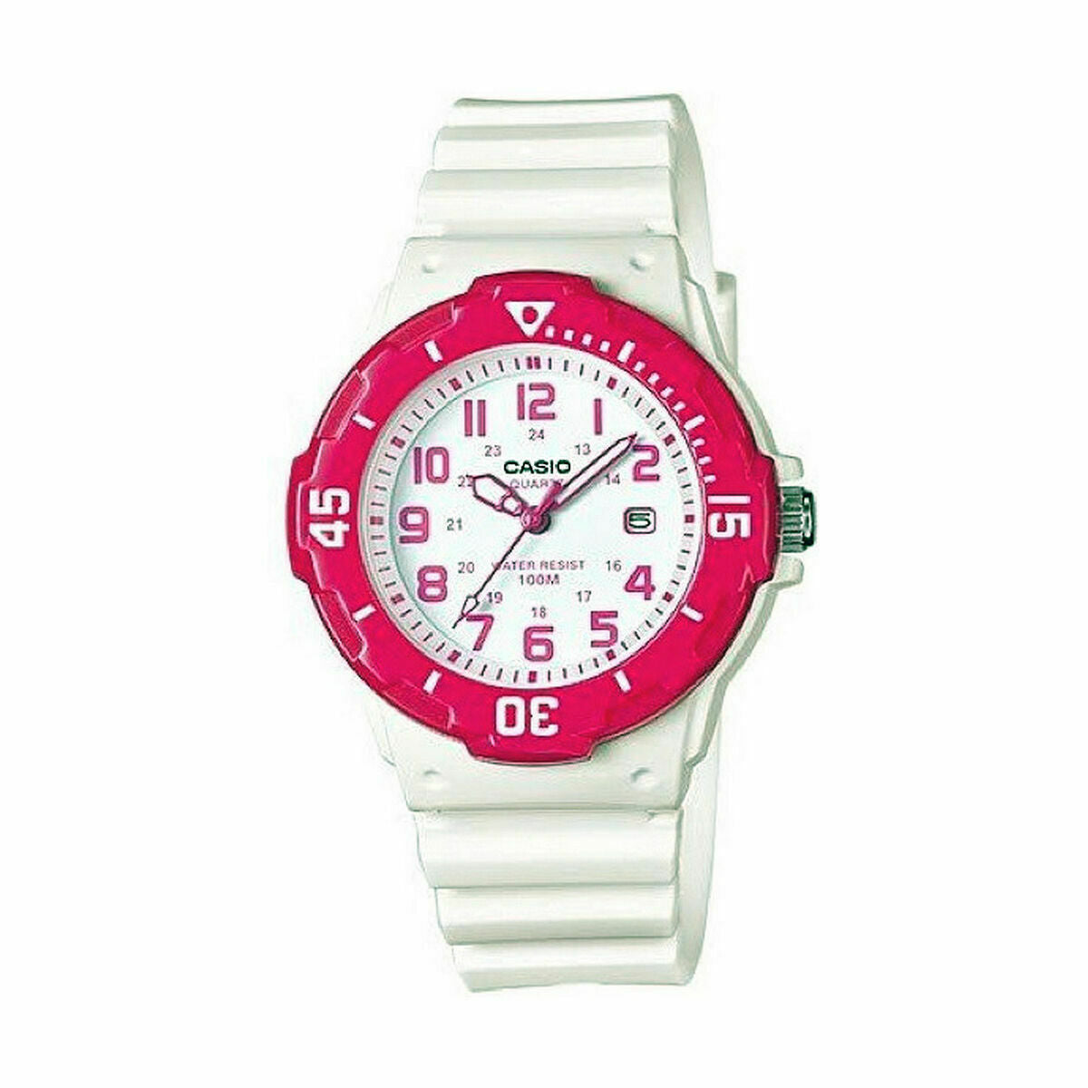 Horloge Dames Casio COLLECTION Wit (Ø 34 mm) - Klokken, Vrouwen - Casio