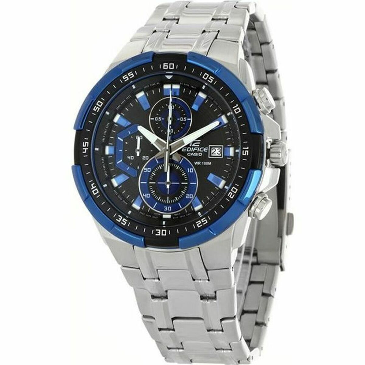 Horloge Heren Casio EFR - 539D - 1A2VUEF Zwart Grijs Zilverkleurig - Klokken, Heren - Casio