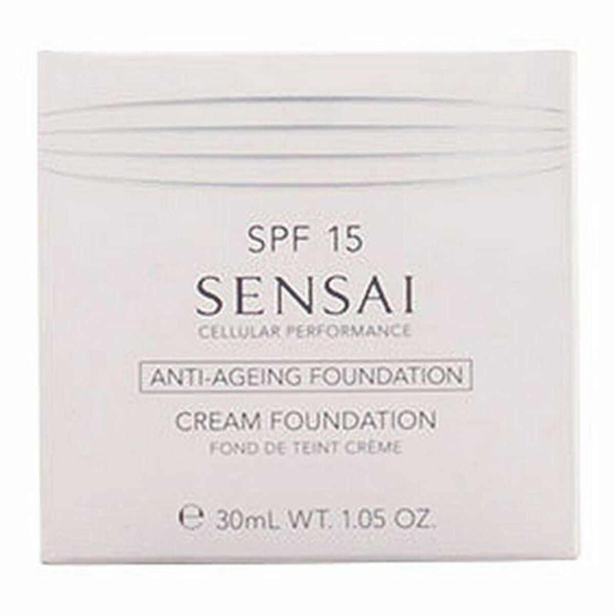 Vloeibare Foundation Make - up Kanebo Sensai Cp cf 25 Cf25 - Topaz Beige Spf 15 30 ml - Schoonheid, Make - up - Kanebo