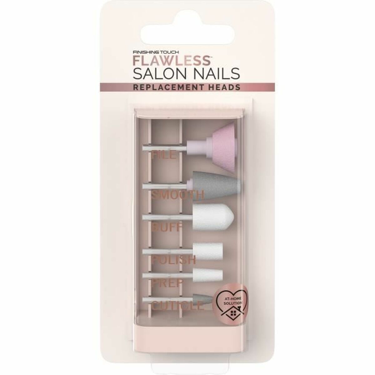 Manicure- en pedicuresets FLAWLESS Salon Nails 6 Onderdelen
