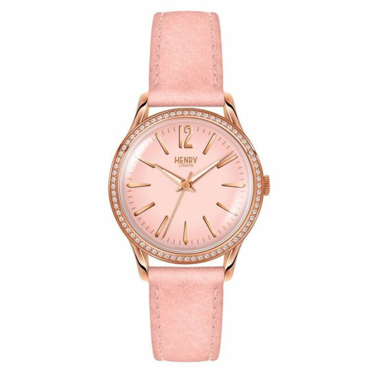 Horloge Dames Henry London HL34 - SS - 0202 (Ø 34 mm) - Klokken, Vrouwen - Henry London