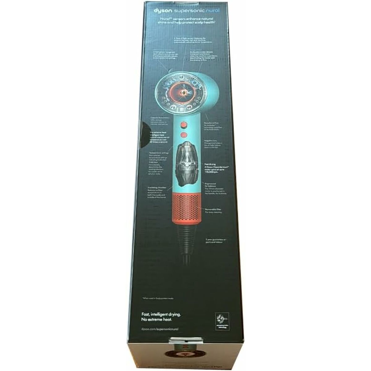 Föhn Dyson SUPERSONIC NURAL Zwart 1600 W