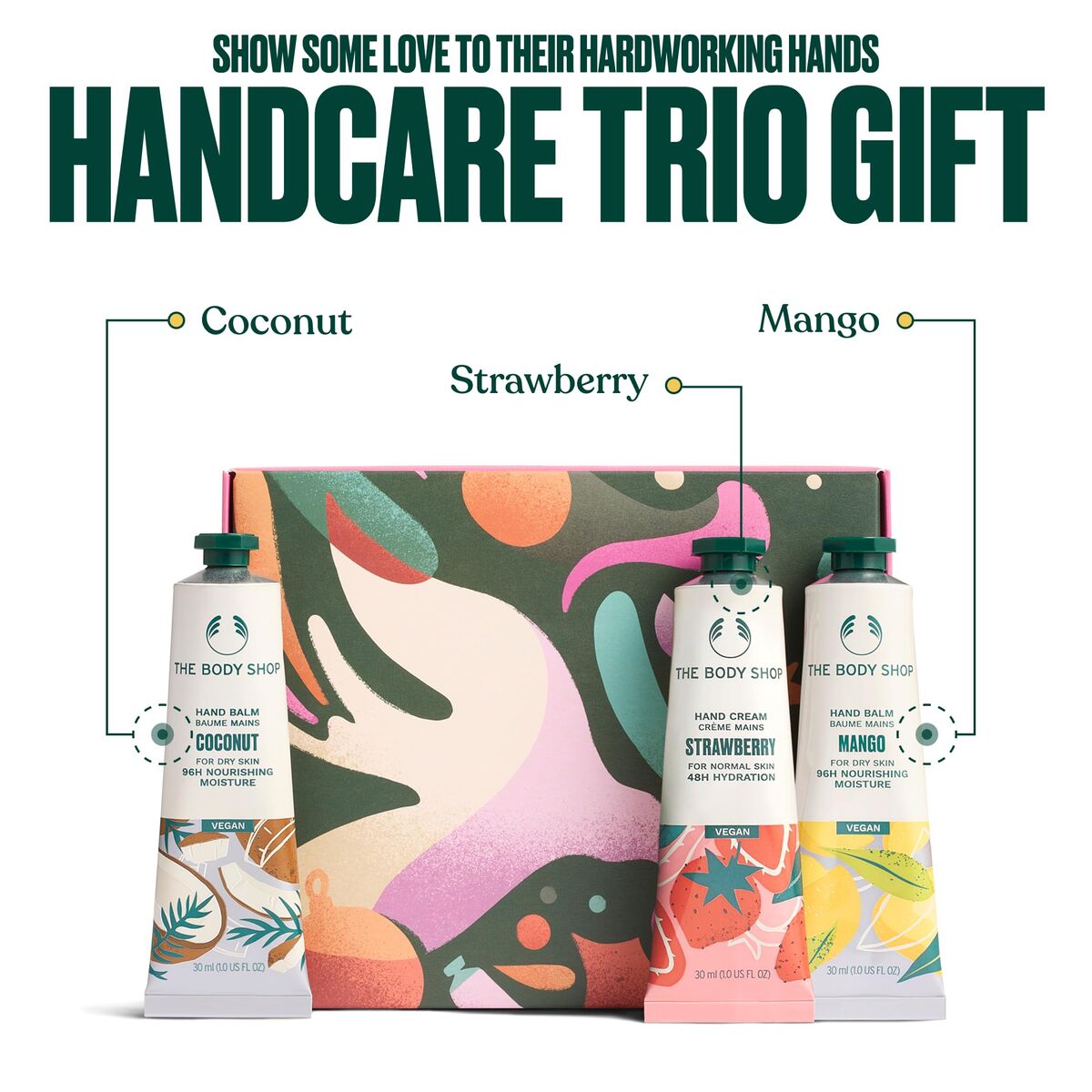 Cosmeticaset voor Dames The Body Shop TRIO - Schoonheid, Huidverzorging - The Body Shop