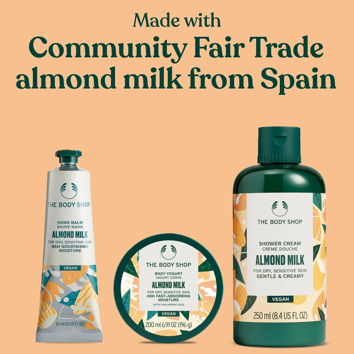 Cosmeticaset voor Dames The Body Shop ALMOND MILK - Schoonheid, Huidverzorging - The Body Shop