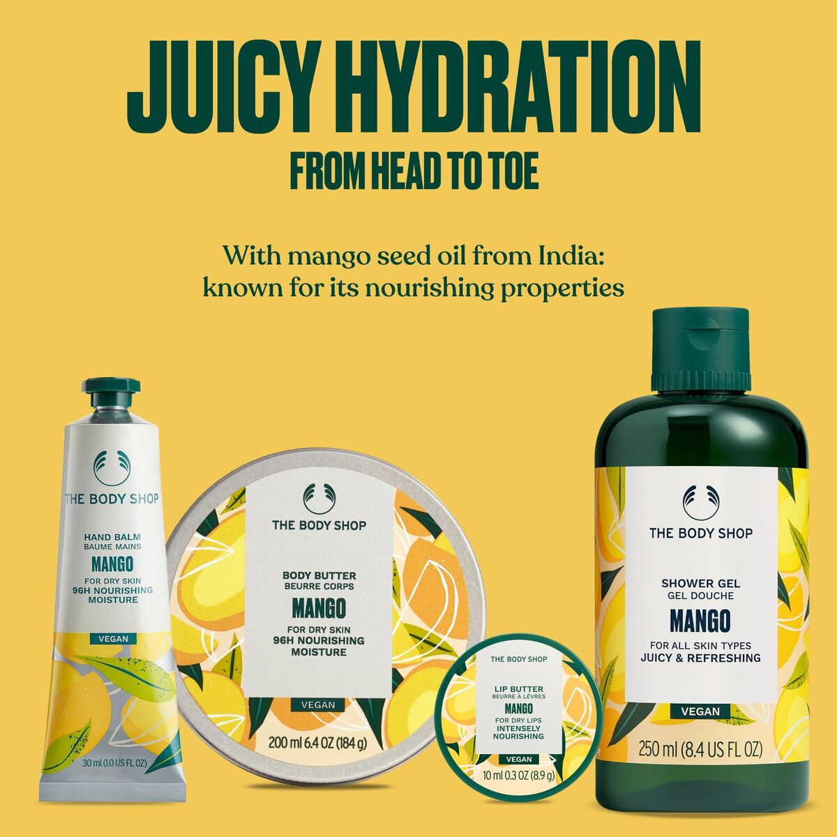 Cosmeticaset voor Dames The Body Shop THE BODY SHOP MANGO - Schoonheid, Huidverzorging - The Body Shop