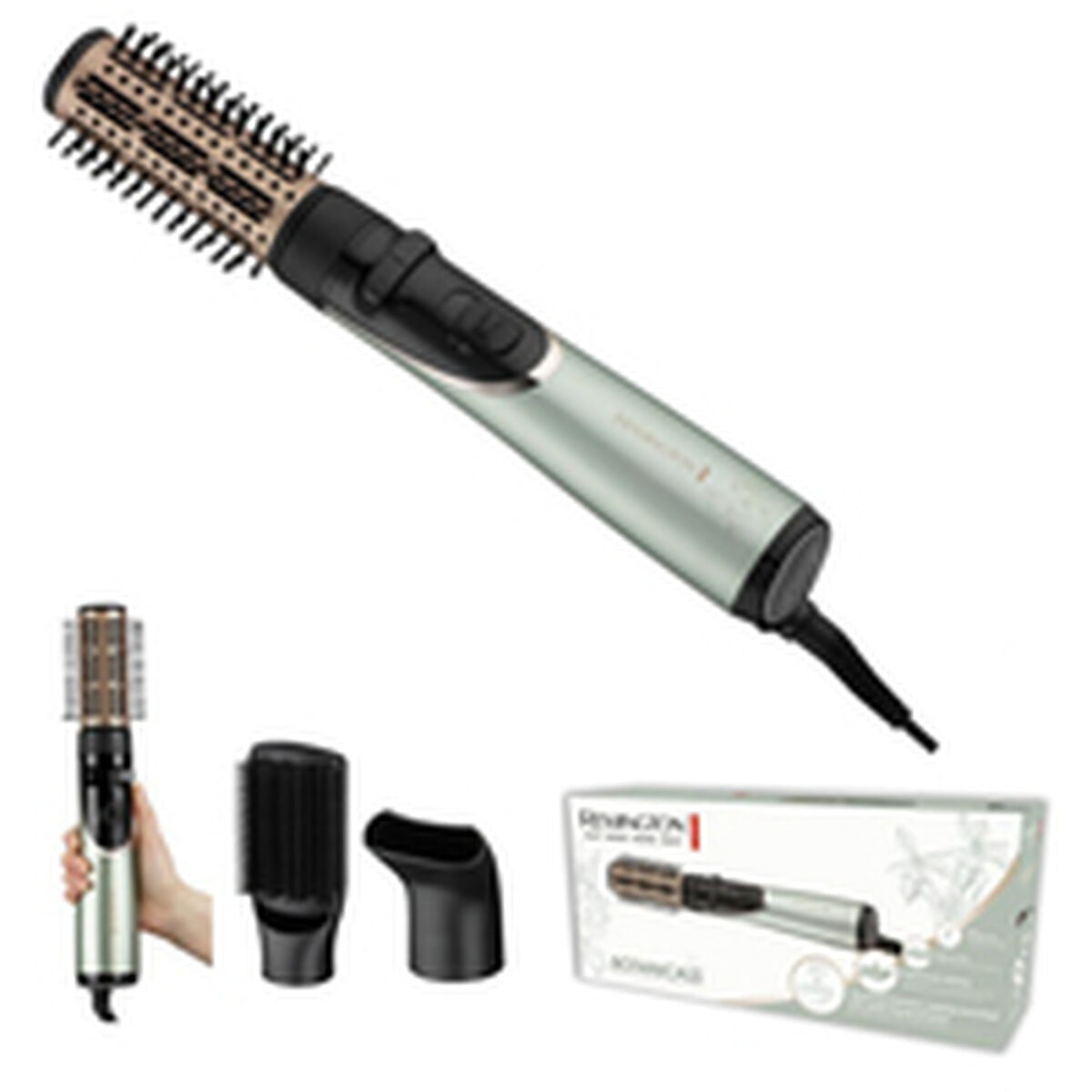 3 - in - 1 droog - , stijl - en krulborstel Remington 800 W - Schoonheid, Haarverzorging - Remington