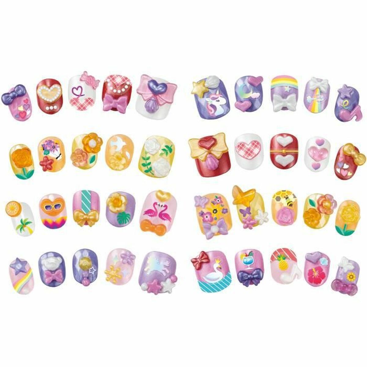 Manicureset Aquabeads 35007 Kinderen Multicolour Plastic - Schoonheid, Manicure en pedicure - Aquabeads