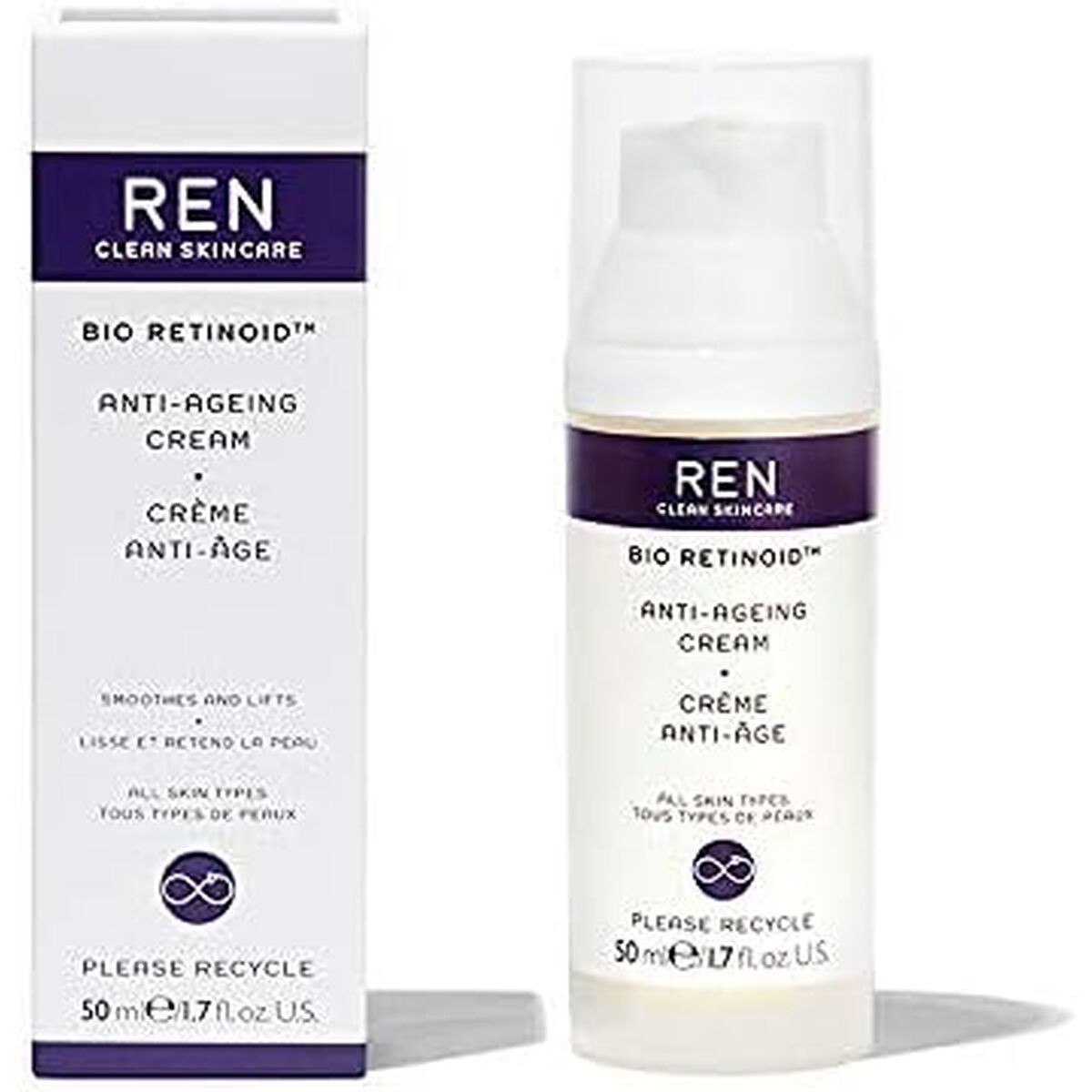 Anti - Veroudering Regenerende Crème Ren REN49291 50 ml - Schoonheid, Huidverzorging - Ren