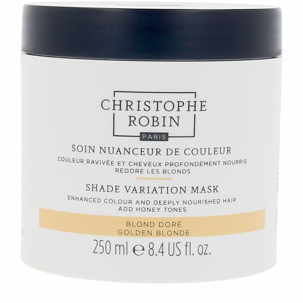 Masker voor gekleurd haar Christophe Robin SHADE VARIATION MASKS 250 ml