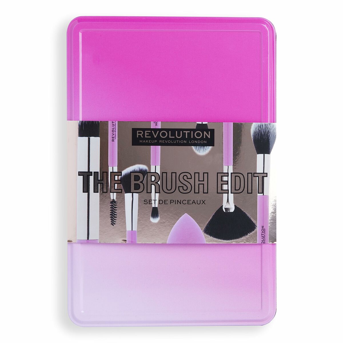 Make - up Borstel set Revolution Make Up The Brush Edit Roze 8 Onderdelen - Schoonheid, Gebruiksvoorwerpen en accessoires - Revolution Make Up
