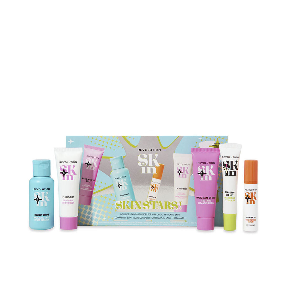 Cosmeticaset voor Dames Revolution Skincare REVOLUTION SKIN 5 Onderdelen - Schoonheid, Huidverzorging - Revolution Skincare London