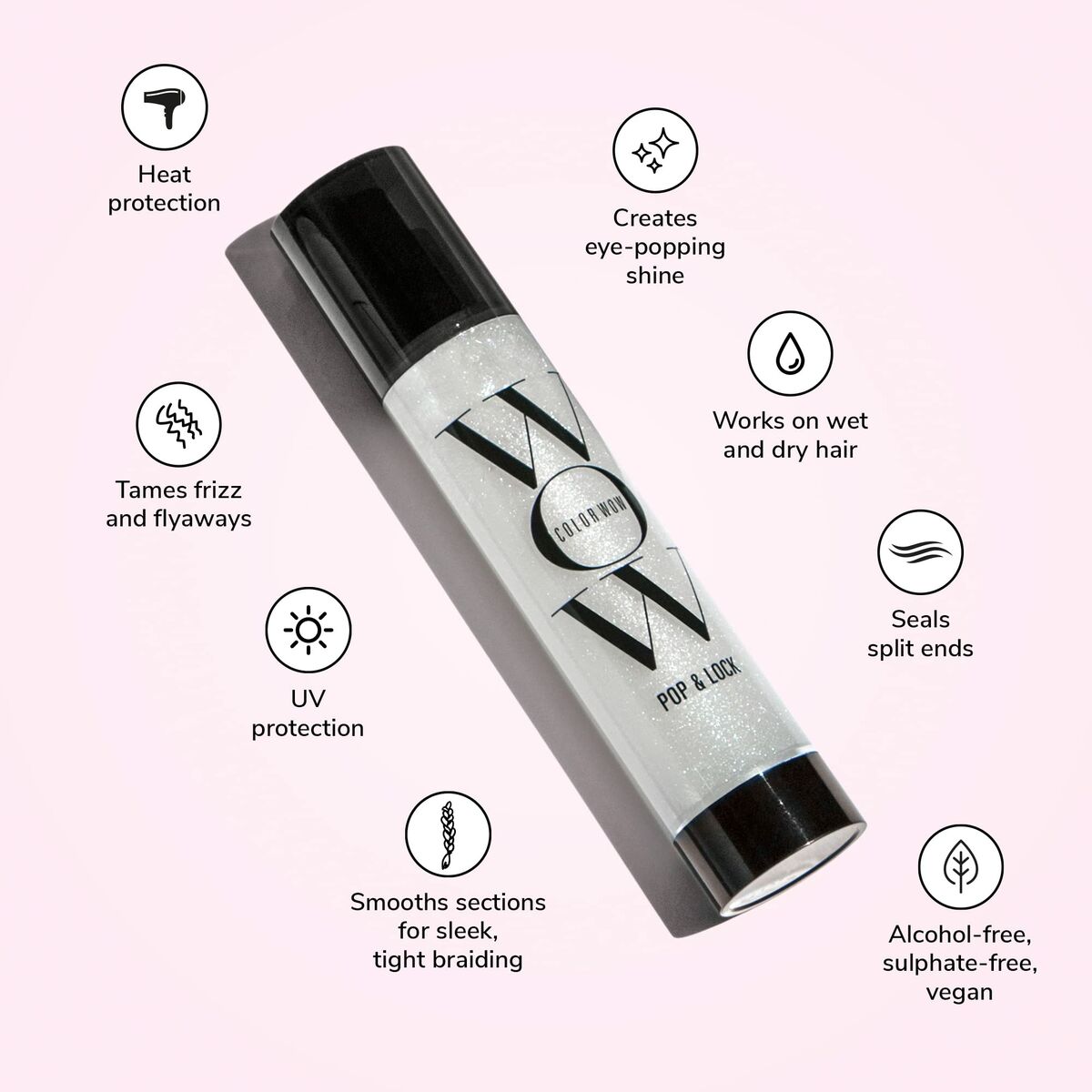 Spray Shine voor Haar Color Wow POP & LOCK 55 ml - Schoonheid, Haarverzorging - Color Wow