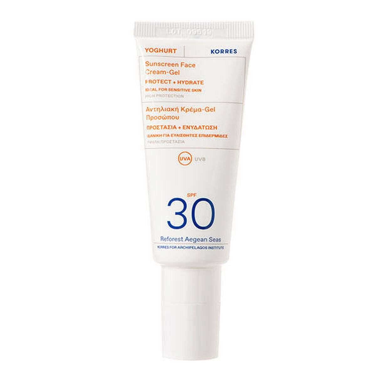 Gezichtscrème Korres Spf 30 40 ml Yoghurt - Schoonheid, Huidverzorging - Korres
