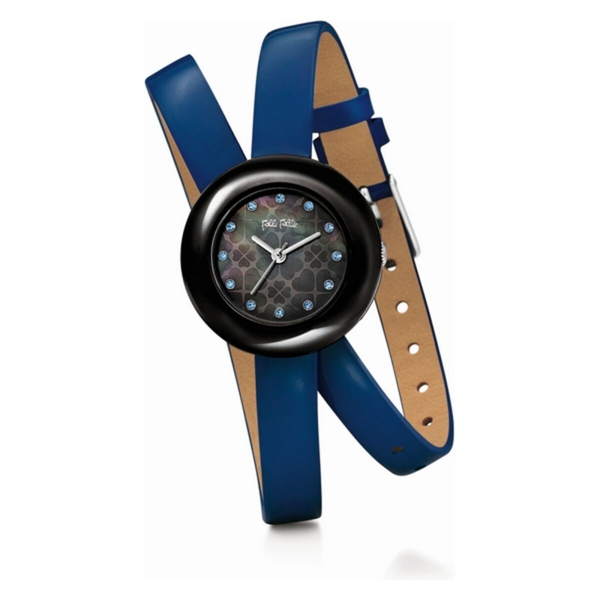 Horloge Dames Folli Follie WF13F029SSU_BLUE (Ø 28 mm) - Klokken, Vrouwen - Folli Follie