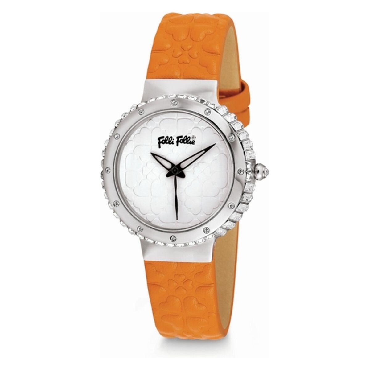 Horloge Dames Folli Follie WF13A032SPW_ORANGE (Ø 28 mm) - Klokken, Vrouwen - Folli Follie