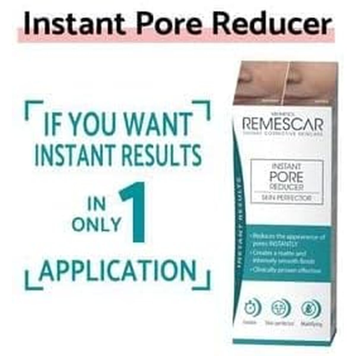 Anti - porie Crème Remescar Reductor Poros 20 ml Direct effect - Schoonheid, Huidverzorging - Remescar