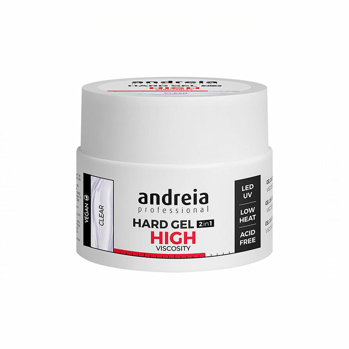 Gellak Hard High Viscosity Andreia Professional Hard (44 g) - Schoonheid, Manicure en pedicure - Andreia