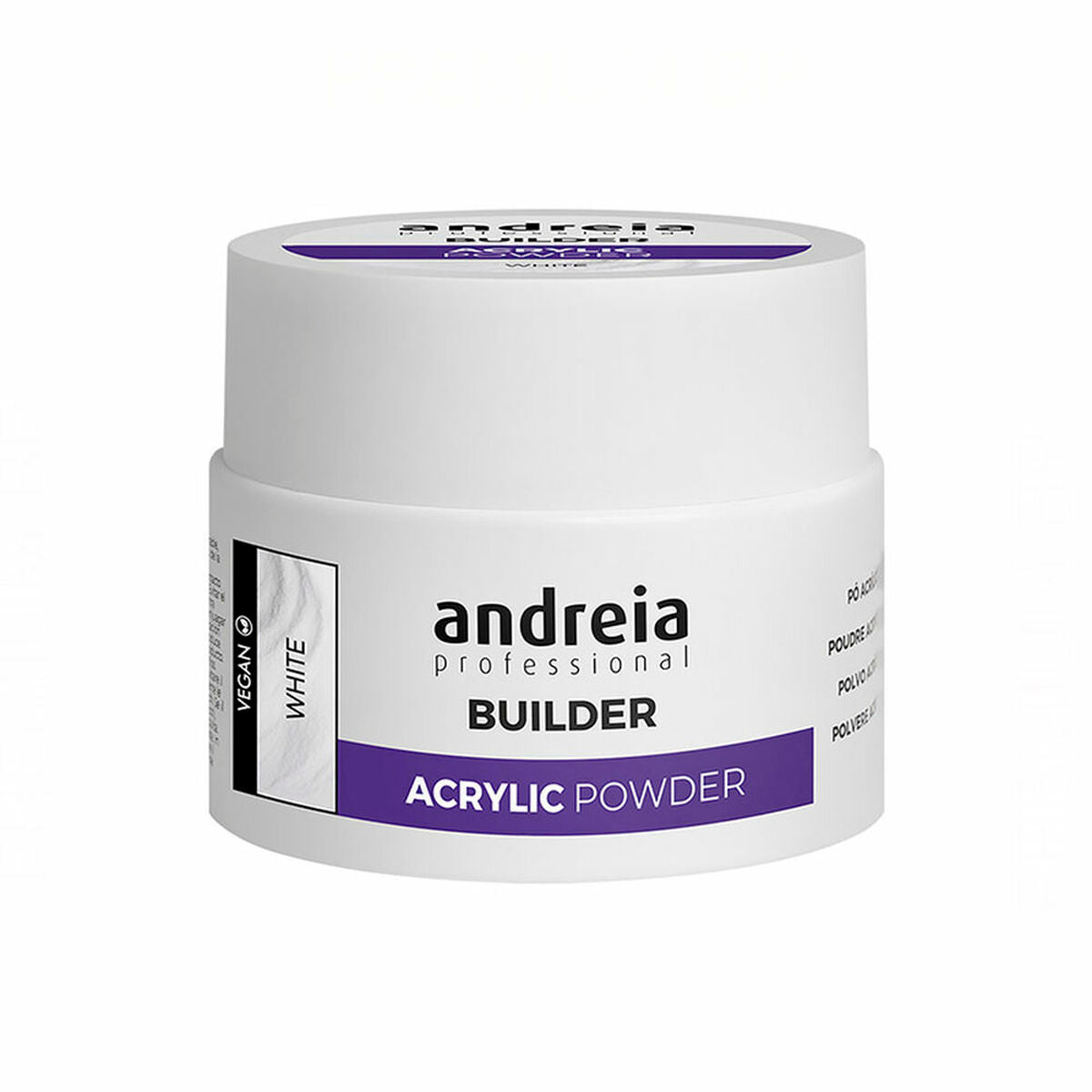 Acryllak Professional Builder Acrylic Powder Polvos Andreia Professional Builder Wit (35 g) - Schoonheid, Manicure en pedicure - Andreia
