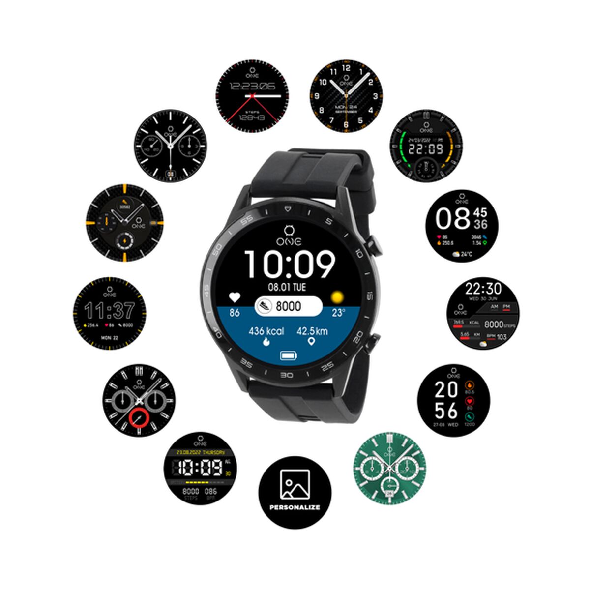 Smartwatch ONE OSW0272BS32D Mannen