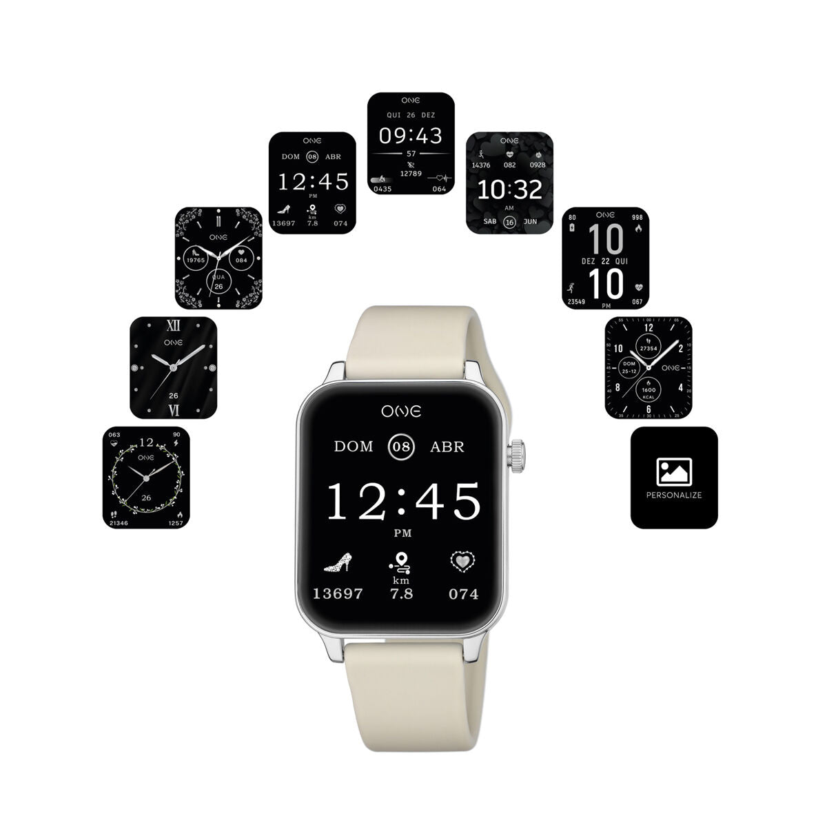 Smartwatch ONE OSW4197SS61L Vrouw - Elektronica - ONE