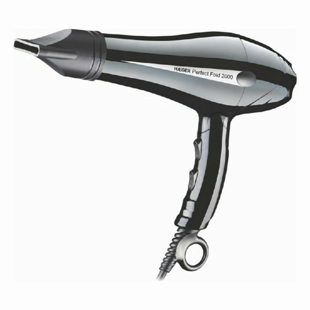 Föhn Haeger HD - 200.012A 2000W Zwart 2000 W - Schoonheid, Haarverzorging - Haeger
