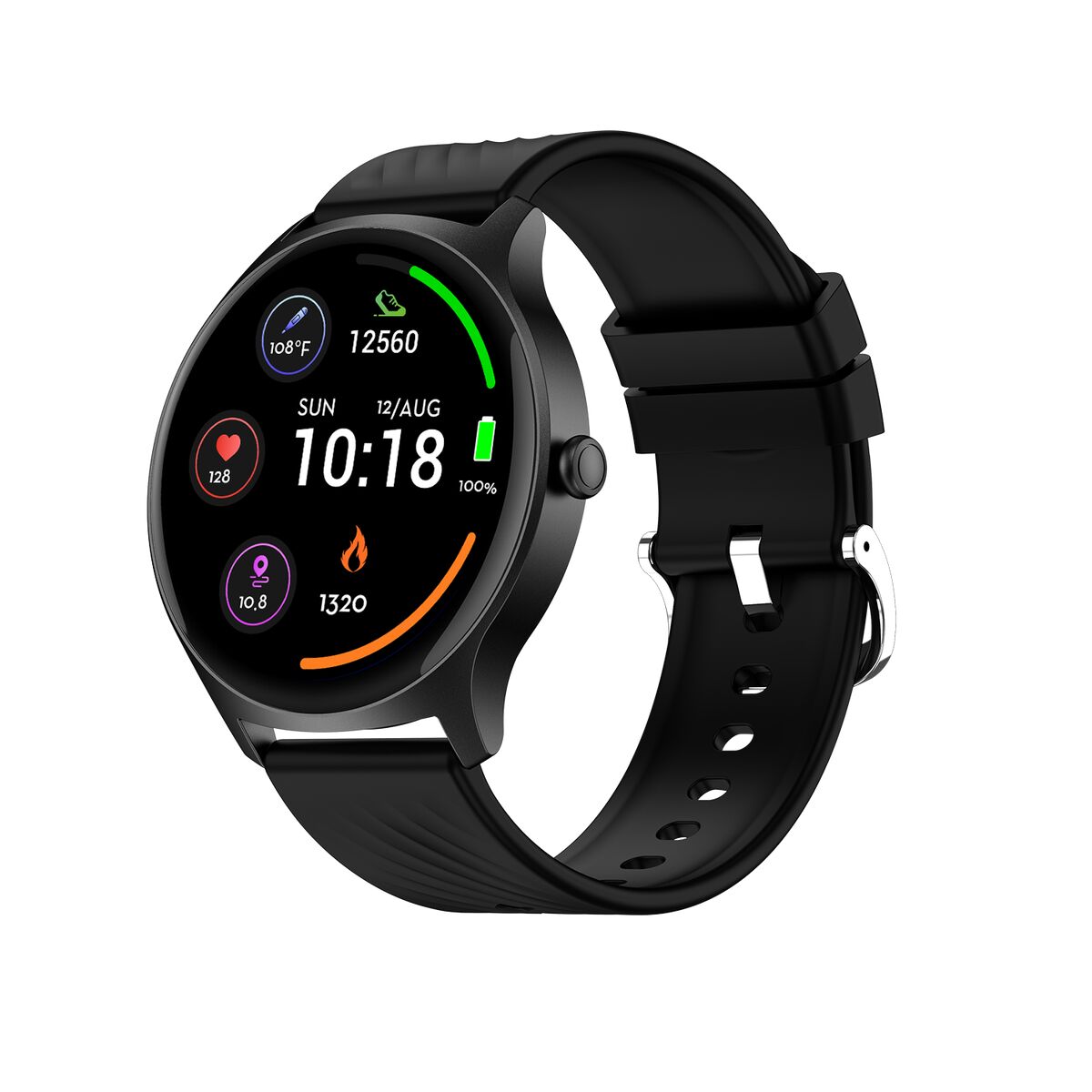 Smartwatch Denver Electronics SWC - 387B Zwart - Elektronica - Denver Electronics