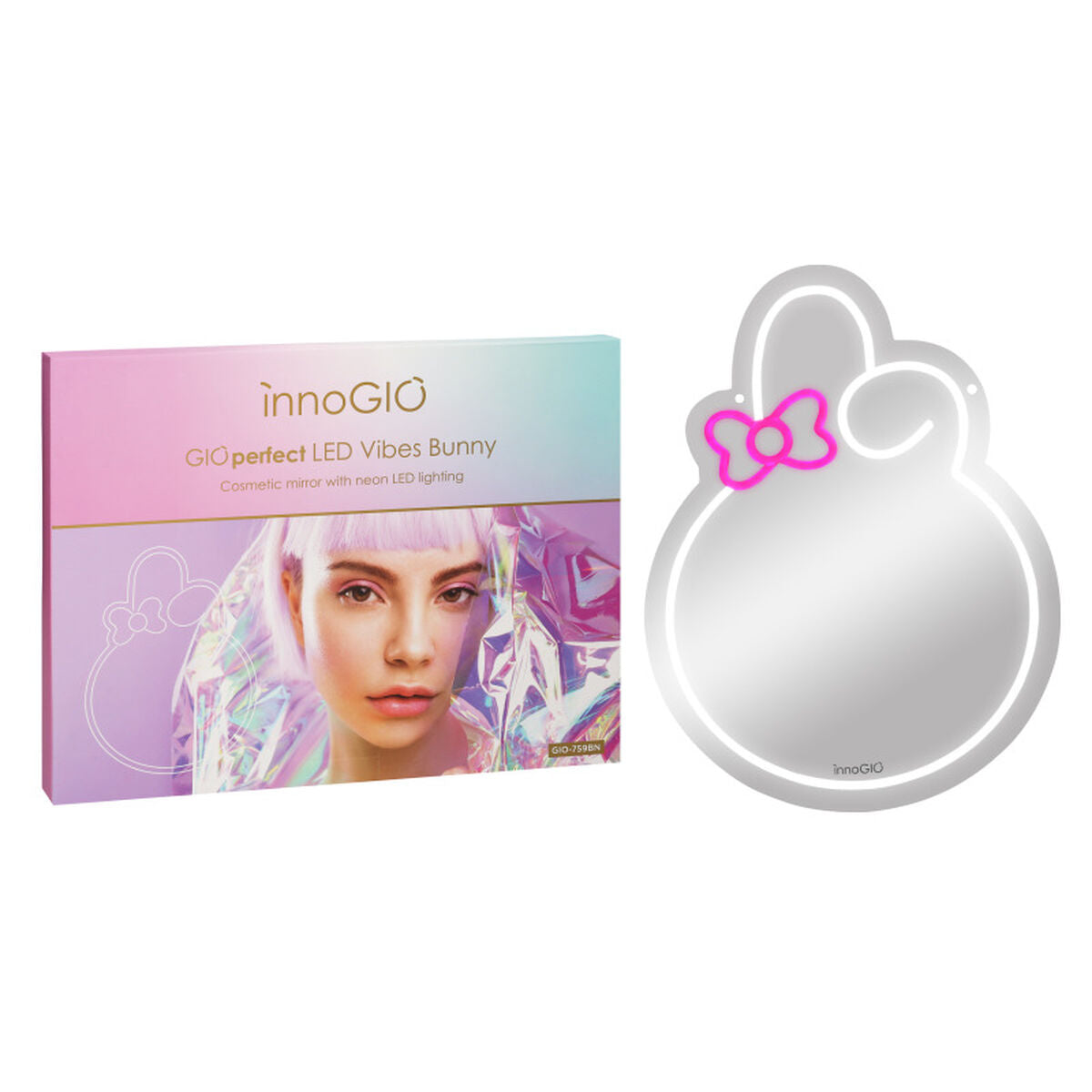 Spiegel Innogio GIO - 759BN Zwart - Schoonheid, Gebruiksvoorwerpen en accessoires - Innogio