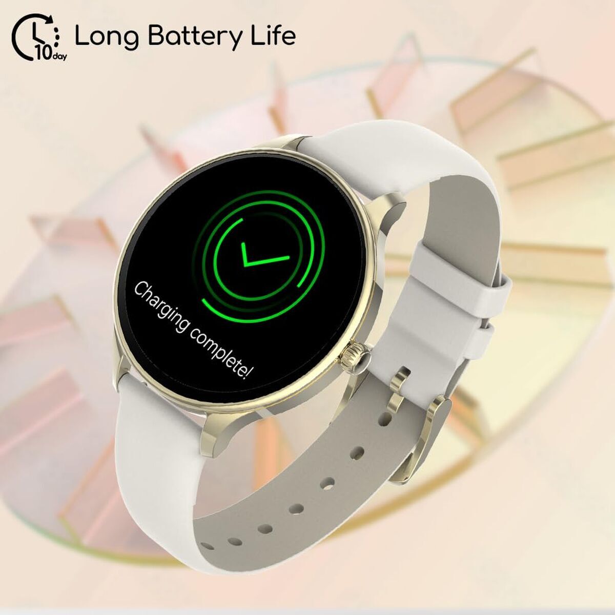 Smartwatch Forever GSM180306 Roze goud - Elektronica - Forever
