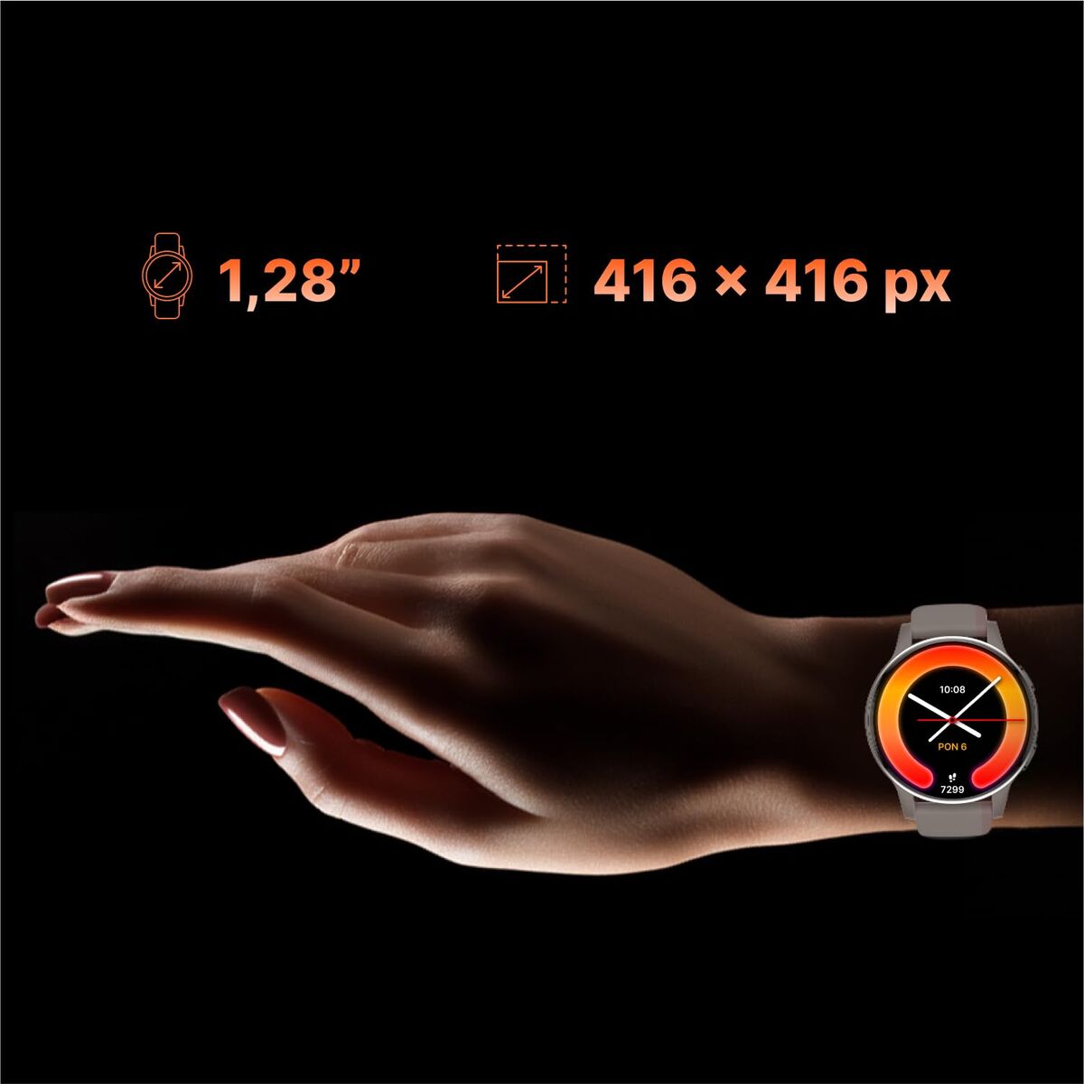 Smartwatch Forever GSM192507 Roze 1,28" - Elektronica - Forever