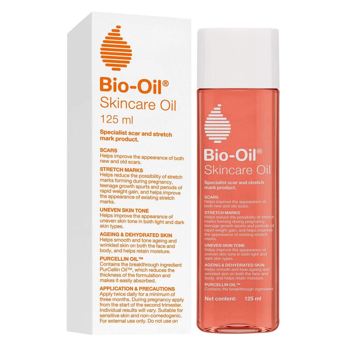 Anti - Stretchmark Olie PurCellin Bio - oil 125 ml (1 Stuks) - Schoonheid, Huidverzorging - Bio - oil