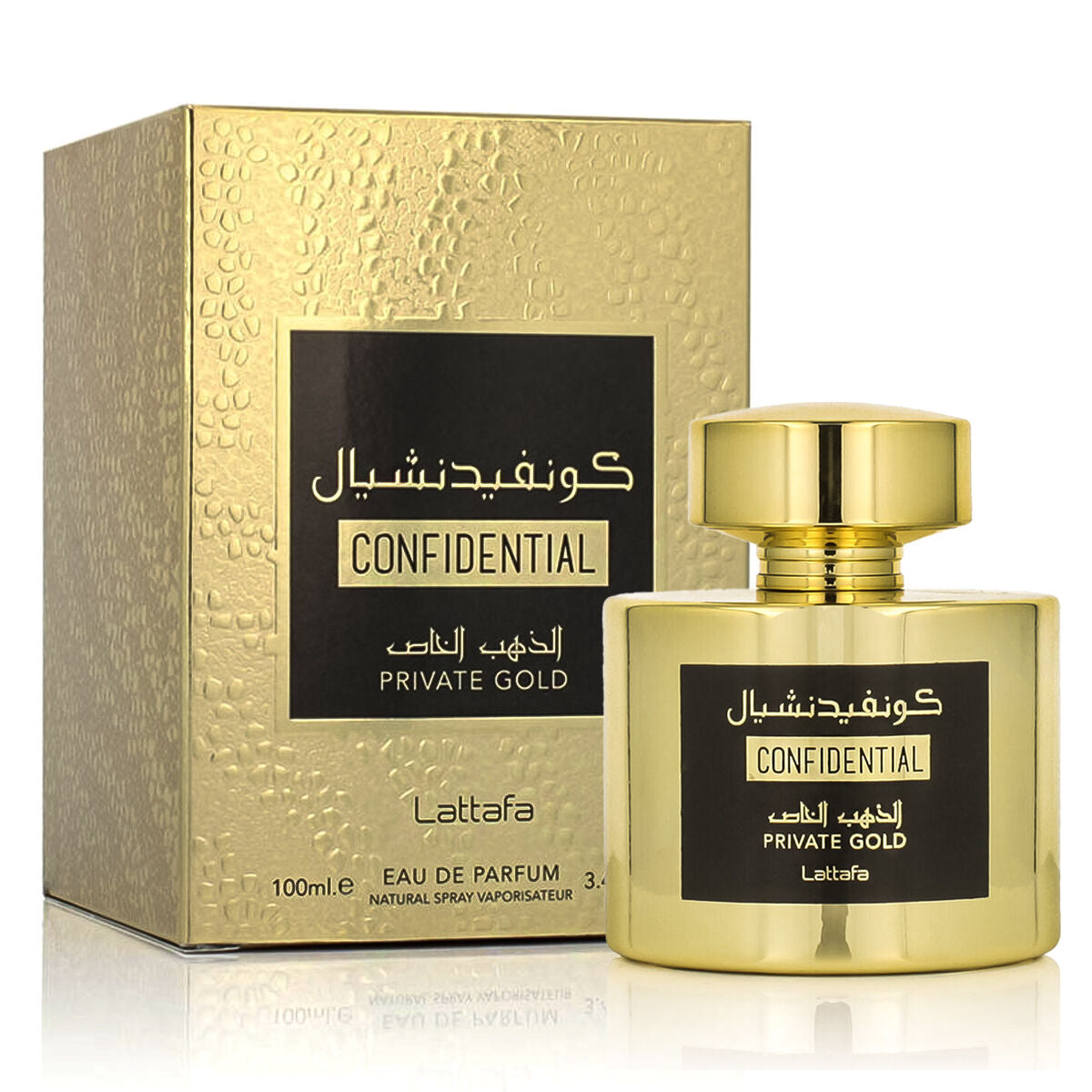 Uniseks Parfum Lattafa CONFIDENTIAL PRIVATE GOLD