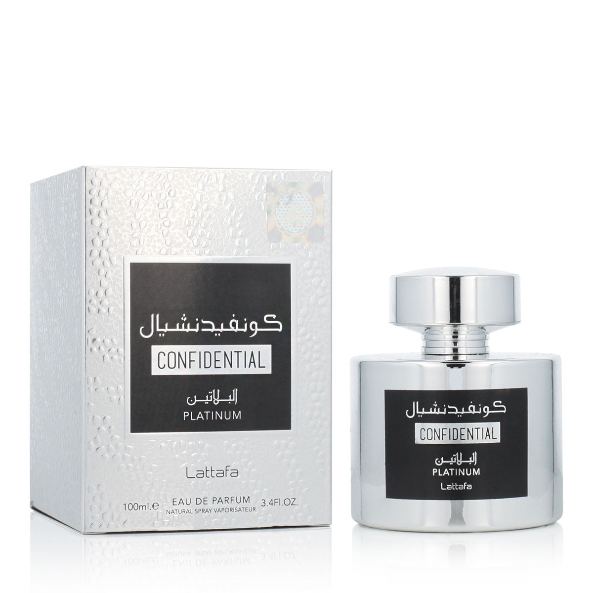 Herenparfum Lattafa CONFIDENTIAL PLATINUM
