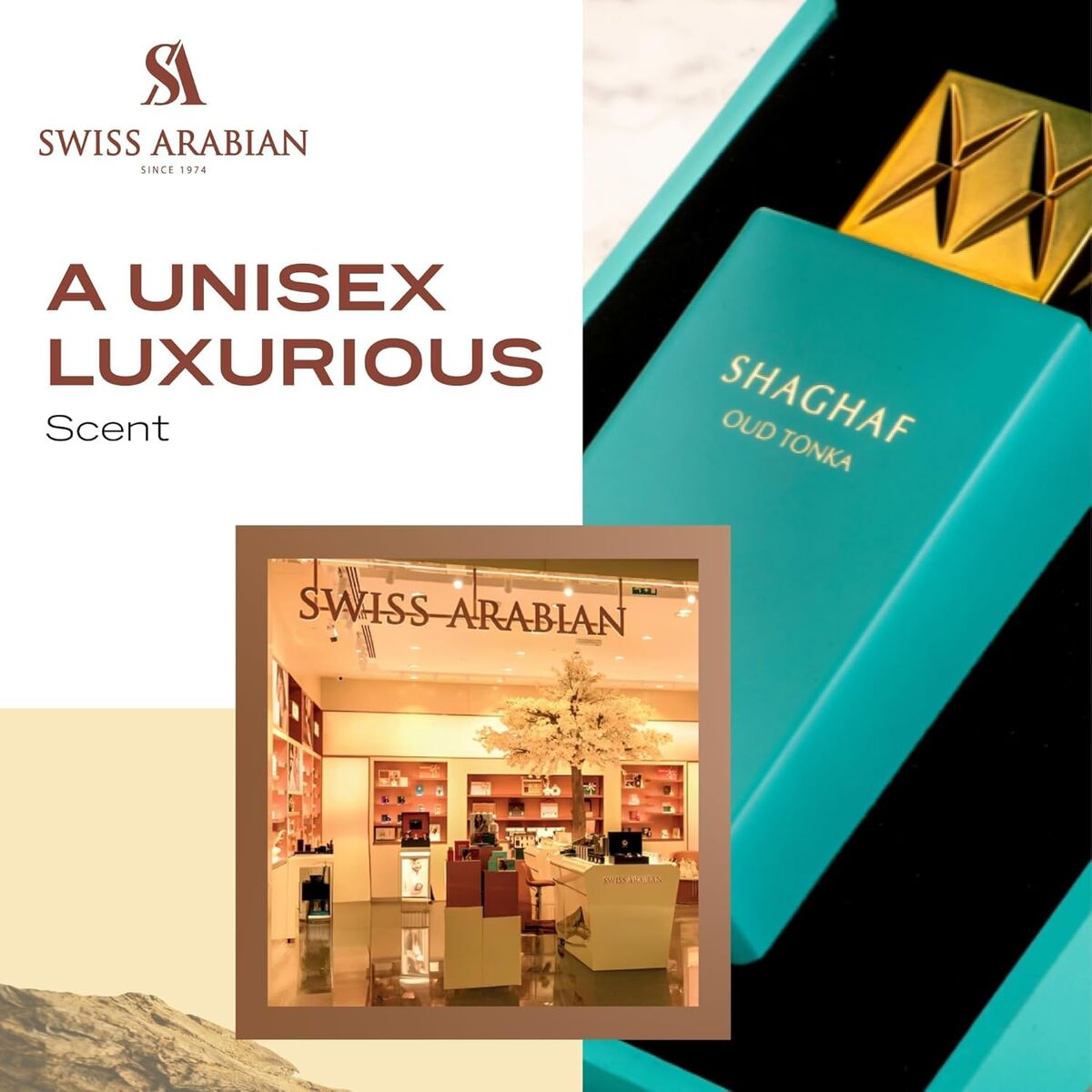 Uniseks Parfum Swiss Arabian SHAGHAF OUD 75 ml - Schoonheid, Parfums en geuren - Swiss Arabian