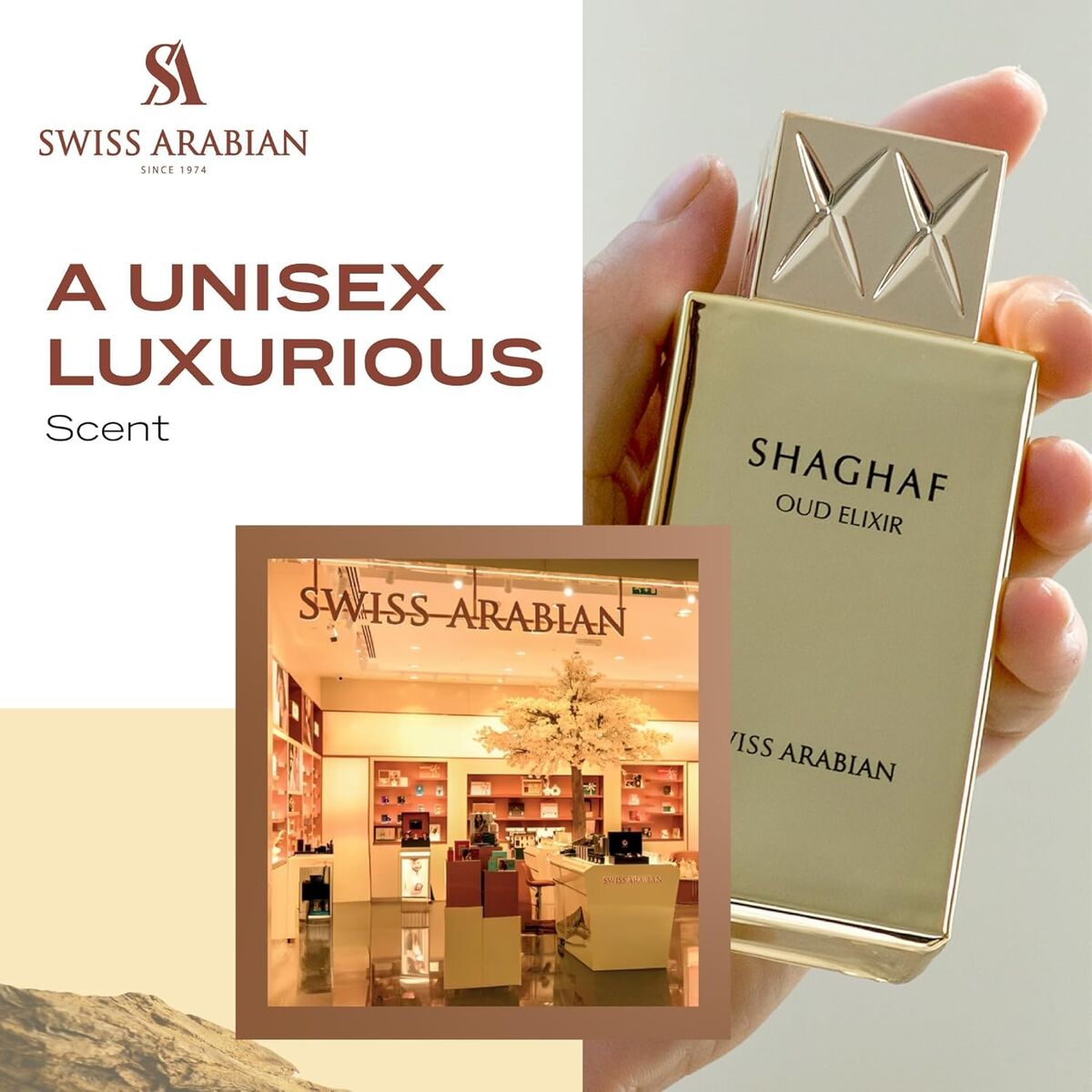Uniseks Parfum Swiss Arabian SHAGHAF OUD 75 ml - Schoonheid, Parfums en geuren - Swiss Arabian