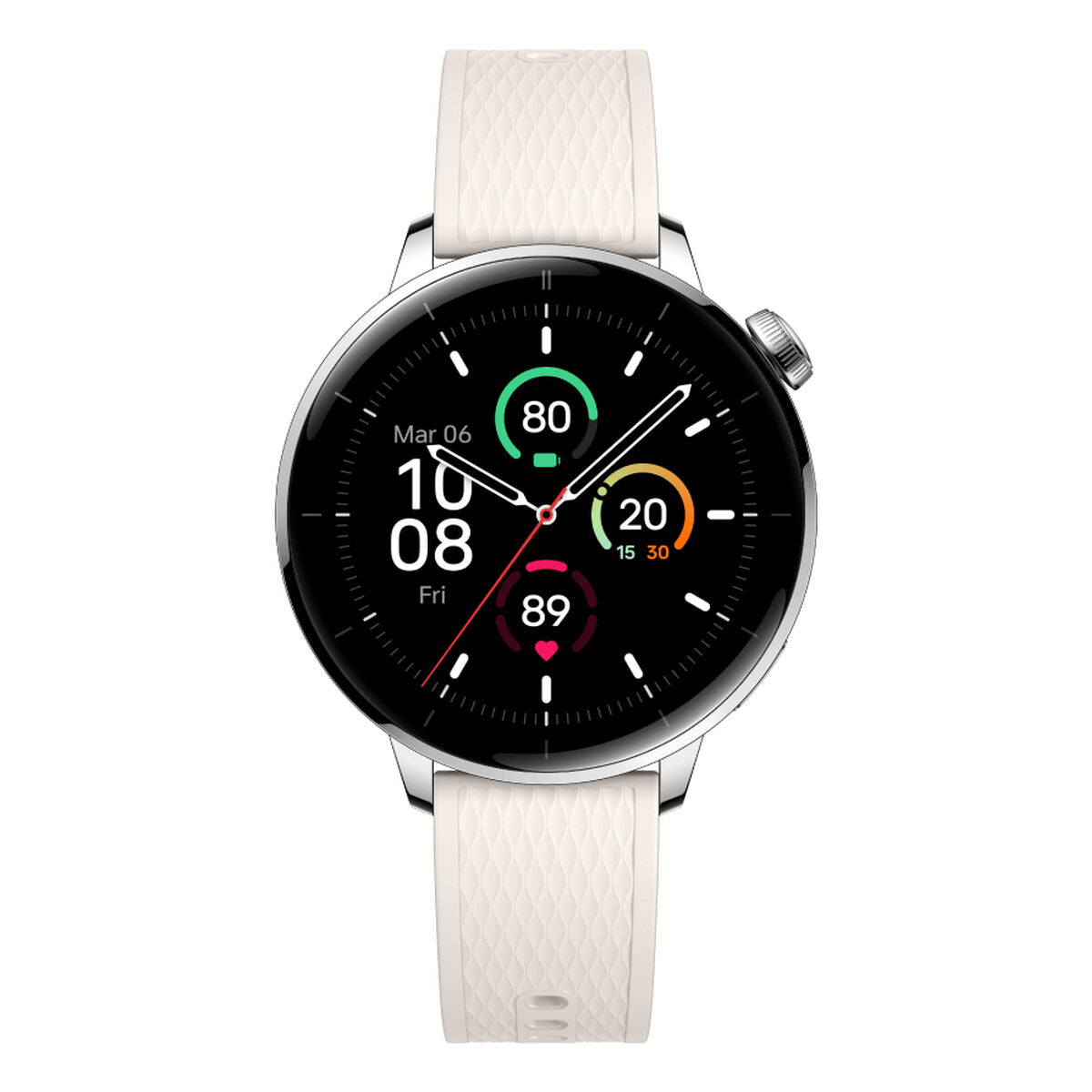 Smartwatch OnePlus Watch 3 Wit Titanium Zilverkleurig 1,32" 43 mm - Elektronica - OnePlus