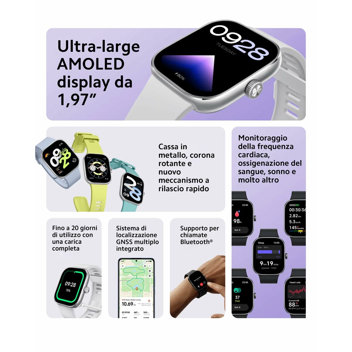 Smartwatch Xiaomi Redmi Watch 4 Zwart 1,97" - Elektronica - Xiaomi
