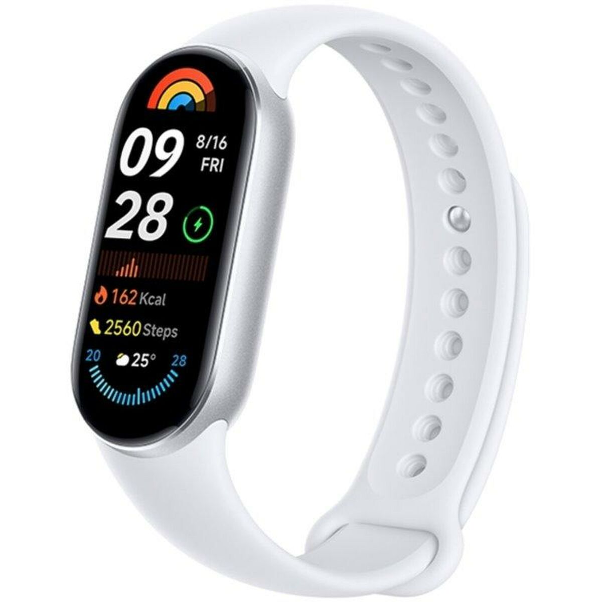 Smartwatch Xiaomi Smart Band 9 Zilverkleurig