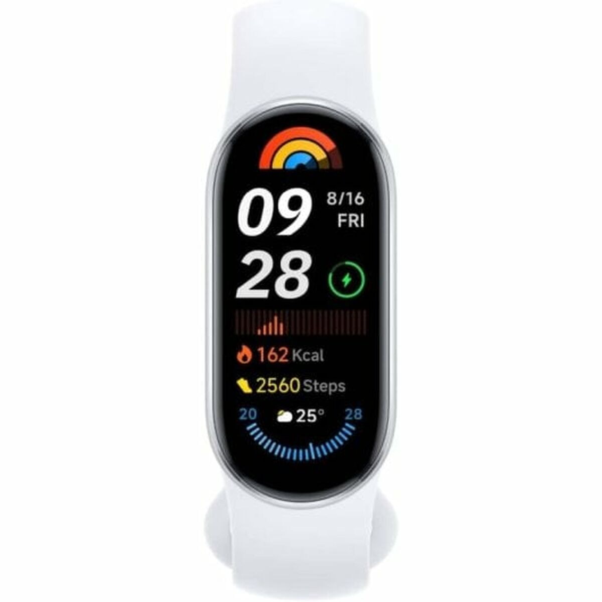 Smartwatch Xiaomi Smart Band 9 Zilverkleurig