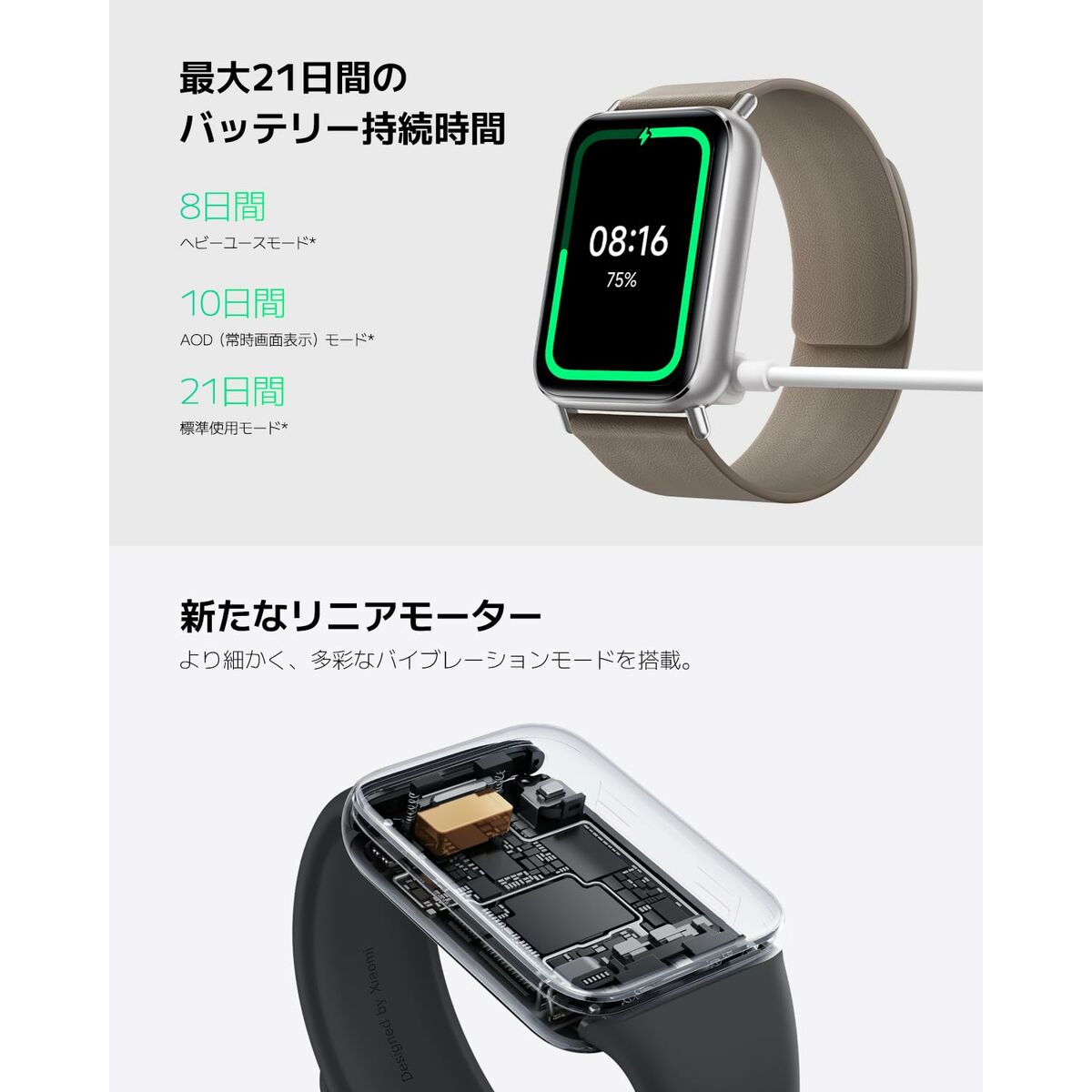 Smartwatch Xiaomi BHR8710GL Zwart