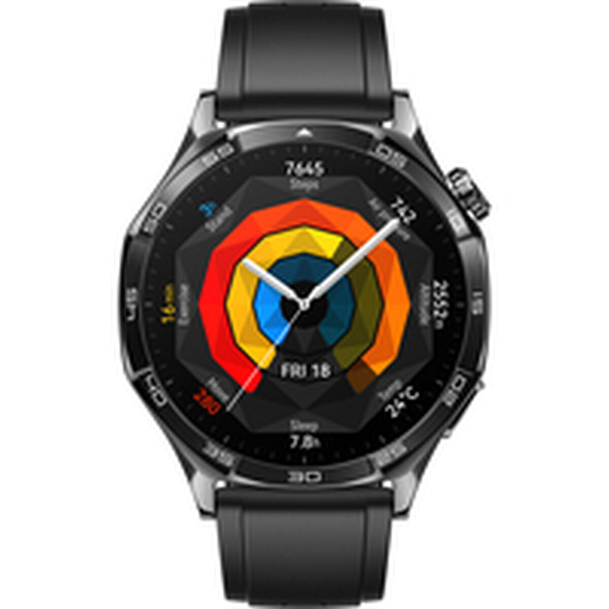 Huawei Watch GT 5 Heren Smartwatch Zwart Ø 46 mm - Elektronica - Huawei