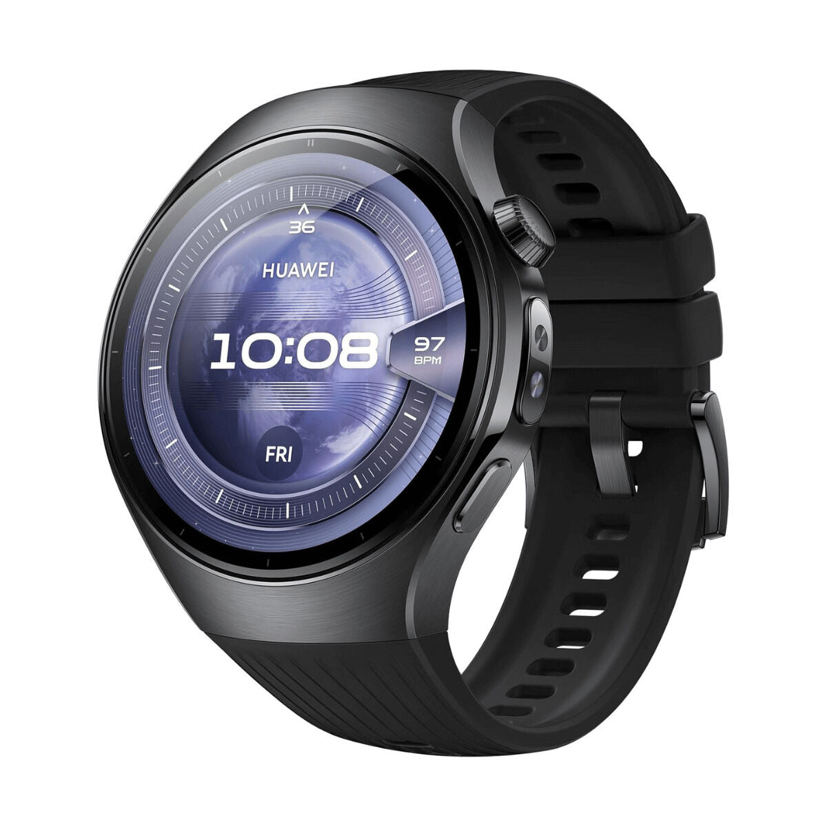 Smartwatch Huawei Rates - L19F Zwart 1,5" 46 mm - Elektronica - Huawei